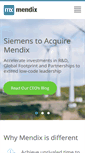 Mobile Screenshot of mendix.com